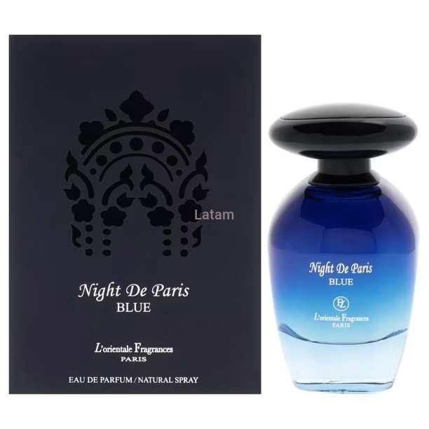 Night De Paris Blue – Perfume Hombre Cítrico Amaderado Eau de Parfum 100 ml