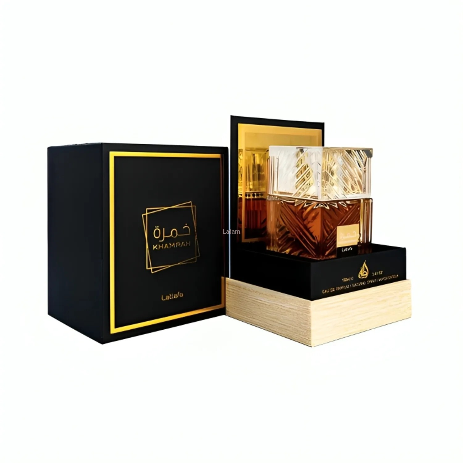 Perfume Arabe Khamrah Eau de Parfum Lattafa 100 Ml
